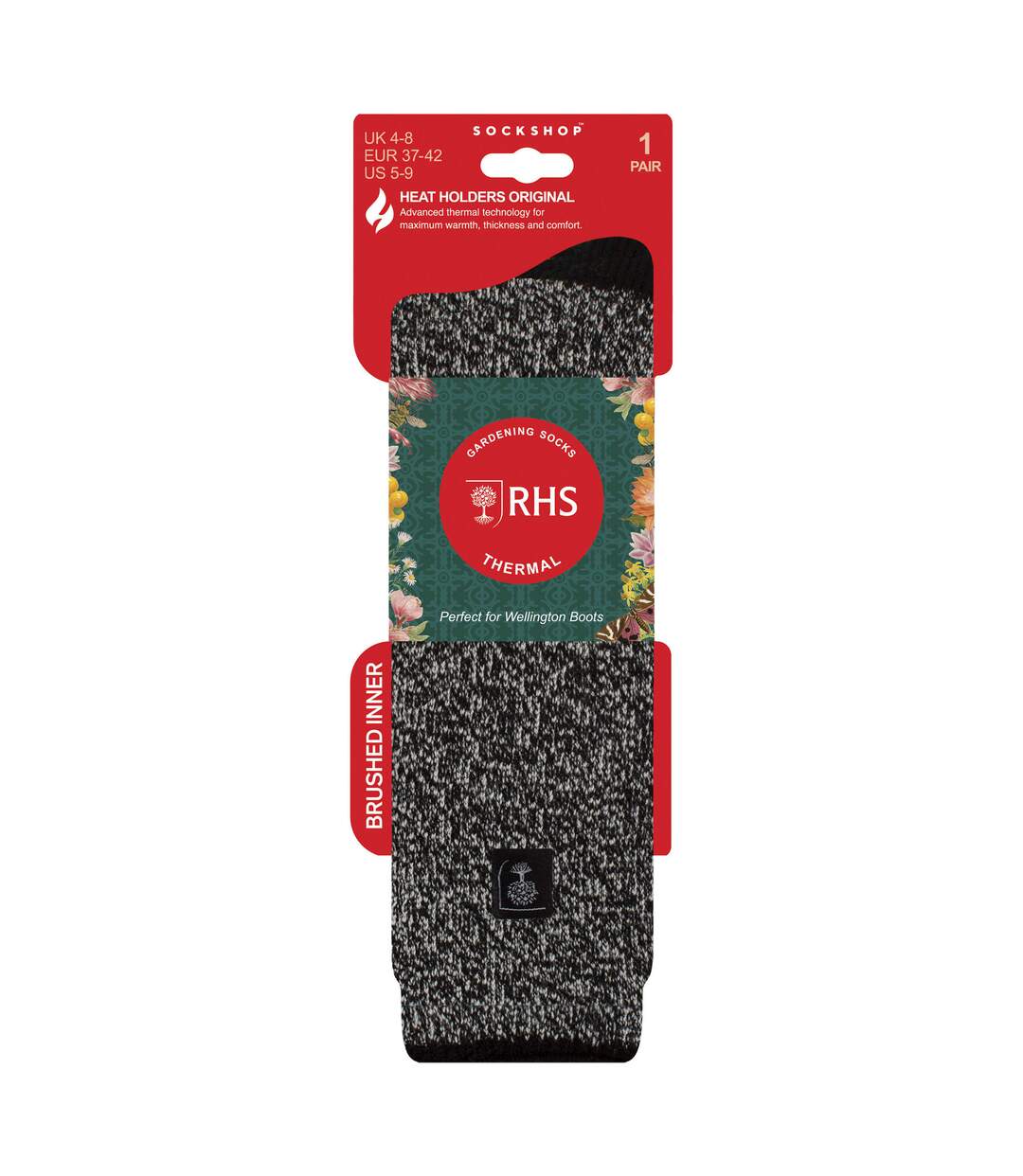 Womens Thermal Welly Socks | Long Knee High Thick Boot Socks-2