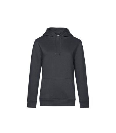 B&C Womens/Ladies Queen Hoodie (Asphalt)