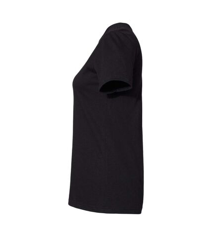 Gildan Womens/Ladies Softstyle CVC T-Shirt (Pitch Black)
