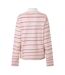 Womens/ladies Embroidered Logo Rugby Shirt Pink Couture Club-4