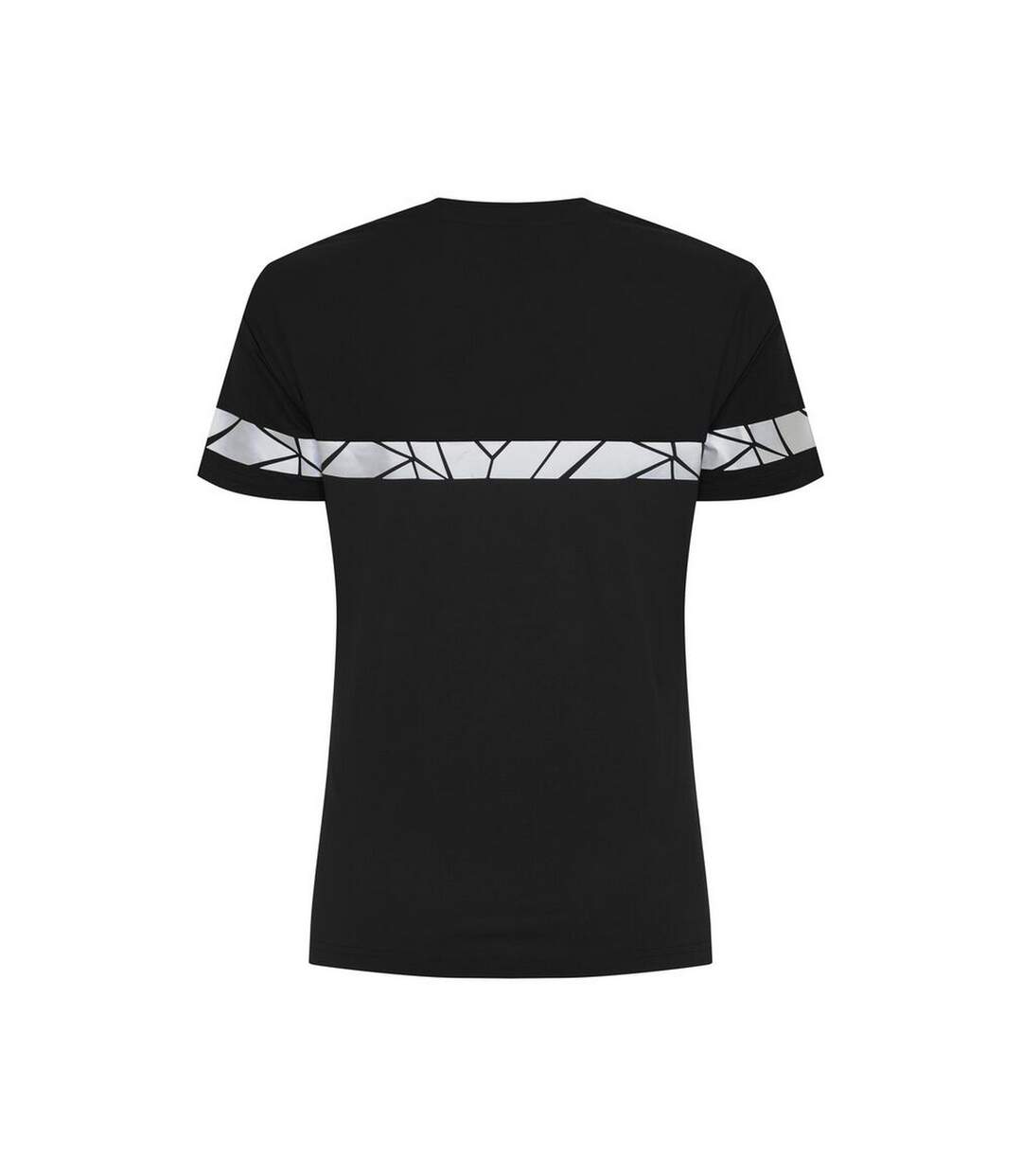 Womens/ladies Progression Hi-vis T-shirt Black Projob-2