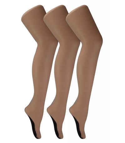 Sock Snob - Womens Vintage Seamed Tights | 3 Pair Multipack | 40 Denier Knee High Ultra Sheen Tights with Line Up the Back