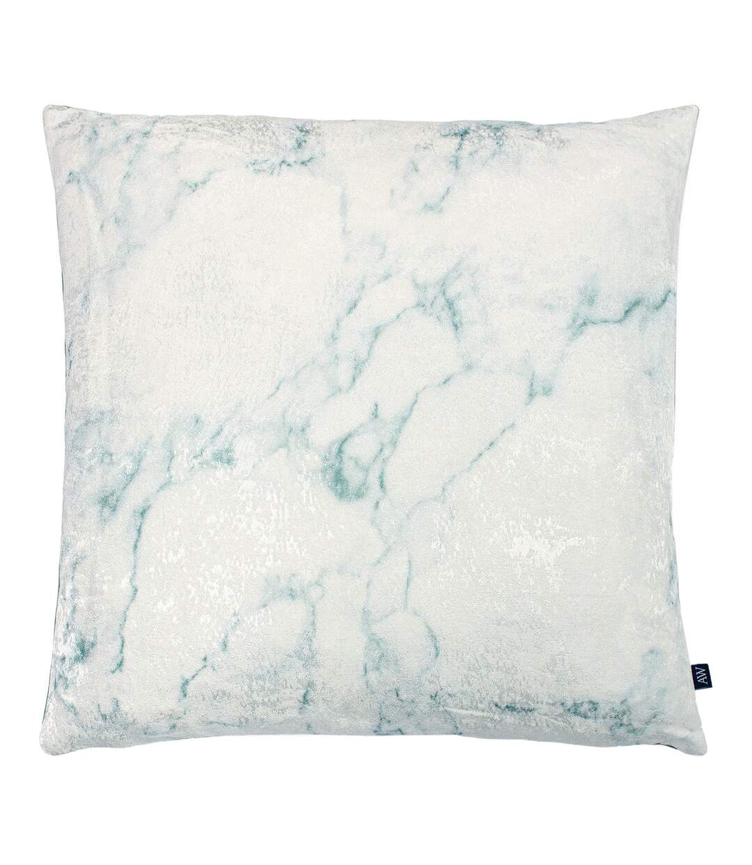 Ashley wilde cinnabar marble cushion cover 50cm x 50cm sea green/light green Furn