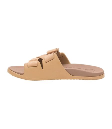 Claquettes Chillos Femme Marron Clair Chaco