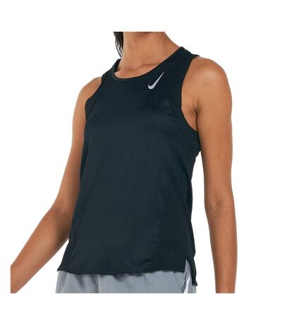Débardeur noir femme nike fast - xl