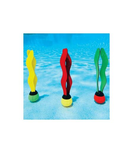 Lot de 3 Balles Lestées Ondulées 29cm Multicolore