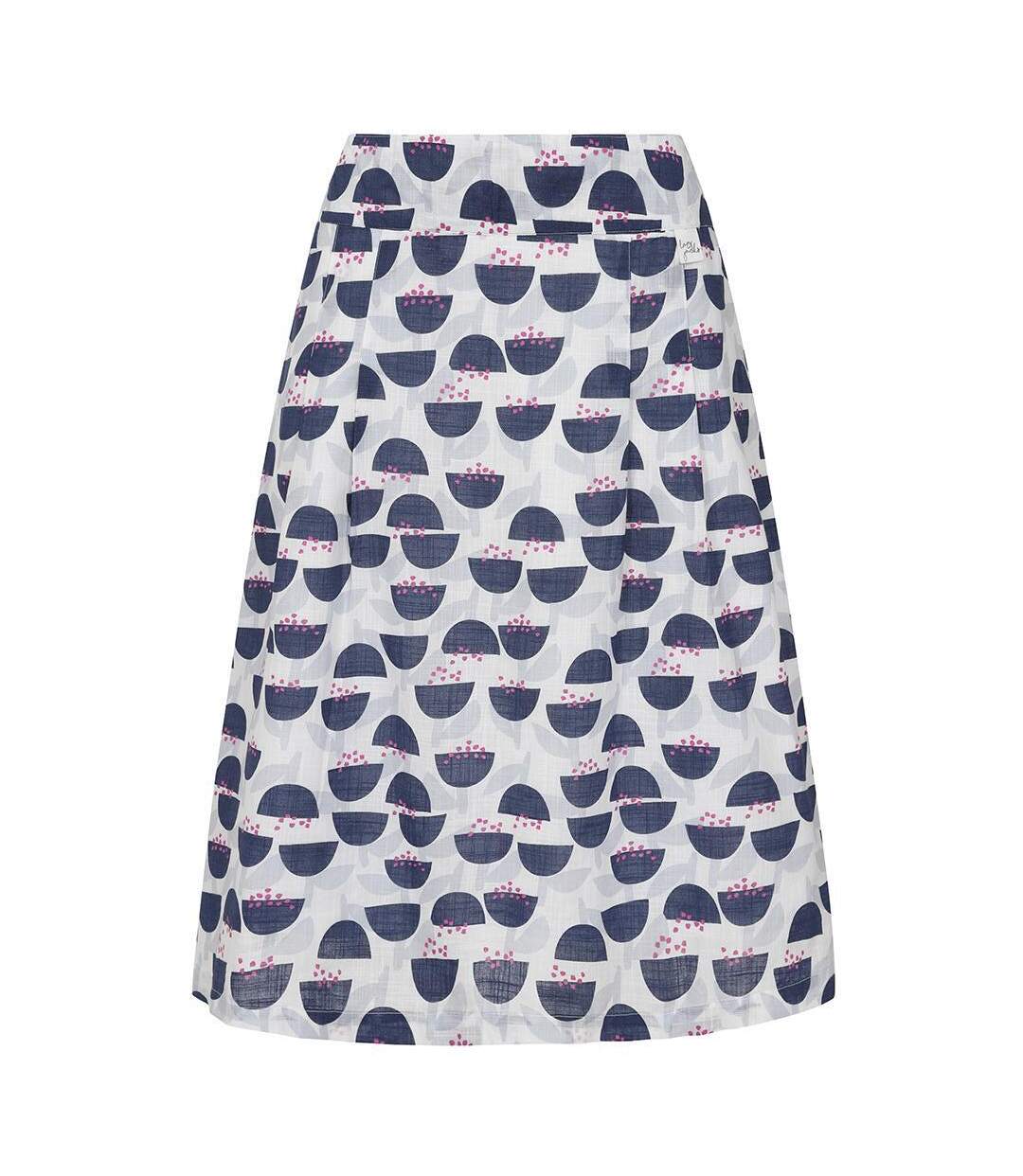 Jupe Motif/style Tige Femme Blanc Lazy Jacks-1