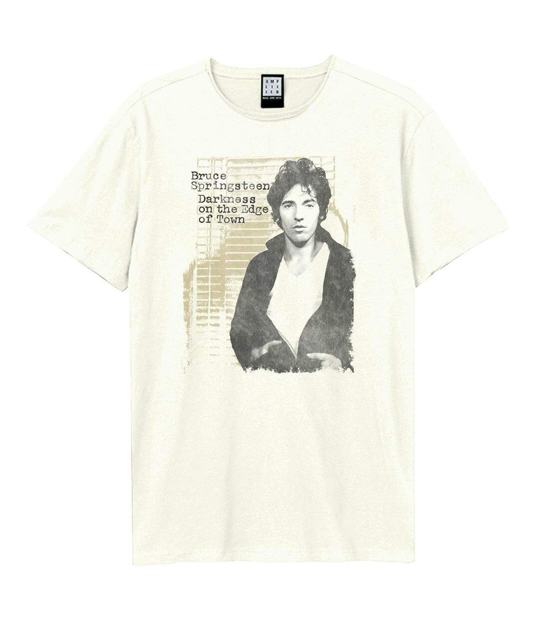 T-shirt darkness edge of town adulte blanc Amplified-1