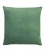 Solo velvet square cushion cover one size eucalyptus Furn