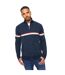 Pull Stampton Chenille Homme Bleu Marine Bewley & Ritch-2