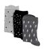 Sock Snob - 3 Paires de Chaussettes Femme Fantaisie Étoiles en Coton Douces-3