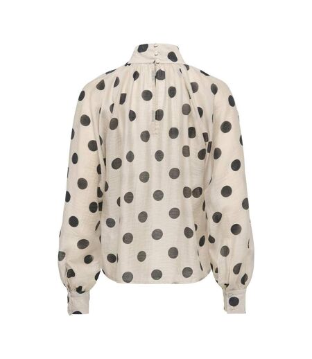 Blouse beige/marron femme jdy fay