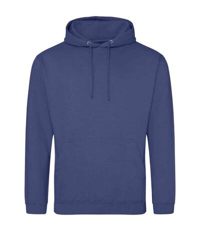 Sweat À Capuche College Adulte Denim Awdis