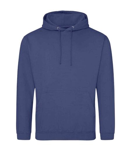 Sweat À Capuche College Adulte Denim Awdis