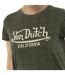 T-shirt femme col rond allover et print devant Leopard Vondutch-2