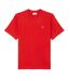 T-shirt Motif/style Logo Brodé Homme Rouge Lacoste-2