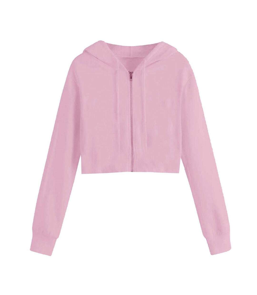 Veste À Capuche Femme Rose Miso-1