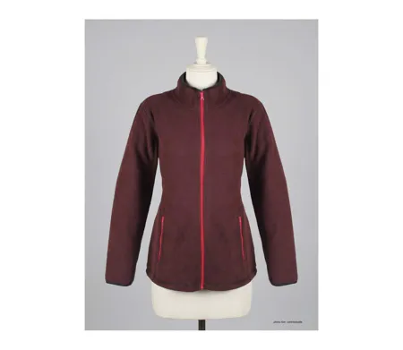Veste Polaire Femme Balkan1 Bordeaux - Ultra Chaude (Mayflower)