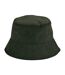 Bob Adulte Vert Kaki Foncé Beechfield-1