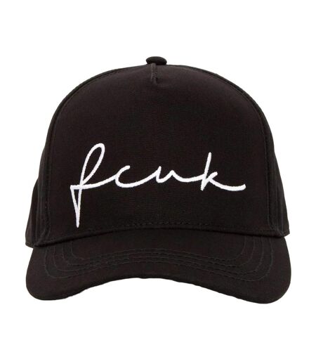 Casquette de baseball fcuk noir French Connection