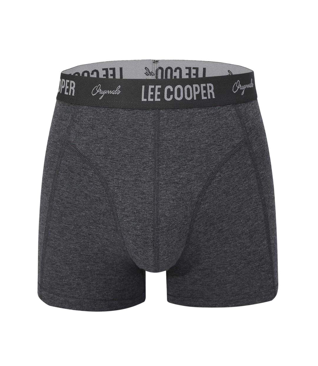 Lot De 5  Boxers Cooper Essential Homme Noir De Base Lee Cooper-2