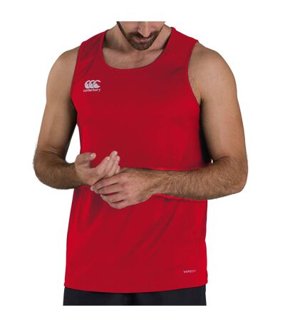 Débardeur Club Dry Homme Rouge Canterbury