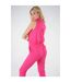 Combinaison pantalon couleur unie SAVINA-3