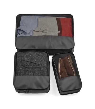 Bagbase - Ensemble de compartiments valise (Lot de 2) (Noir) (Taille unique) - UTBC4165