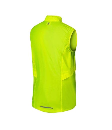 Mens Paka Logo Gilet Hi Vis Yellow Endura