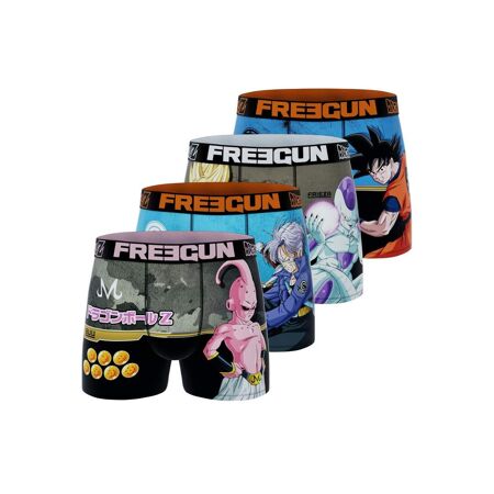 Lot de 4 boxers homme Dragon Ball Z Freegun