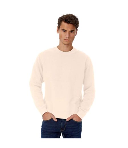 Sweatshirt À Manches Longues Pour Hommes Rose Pâle B&C