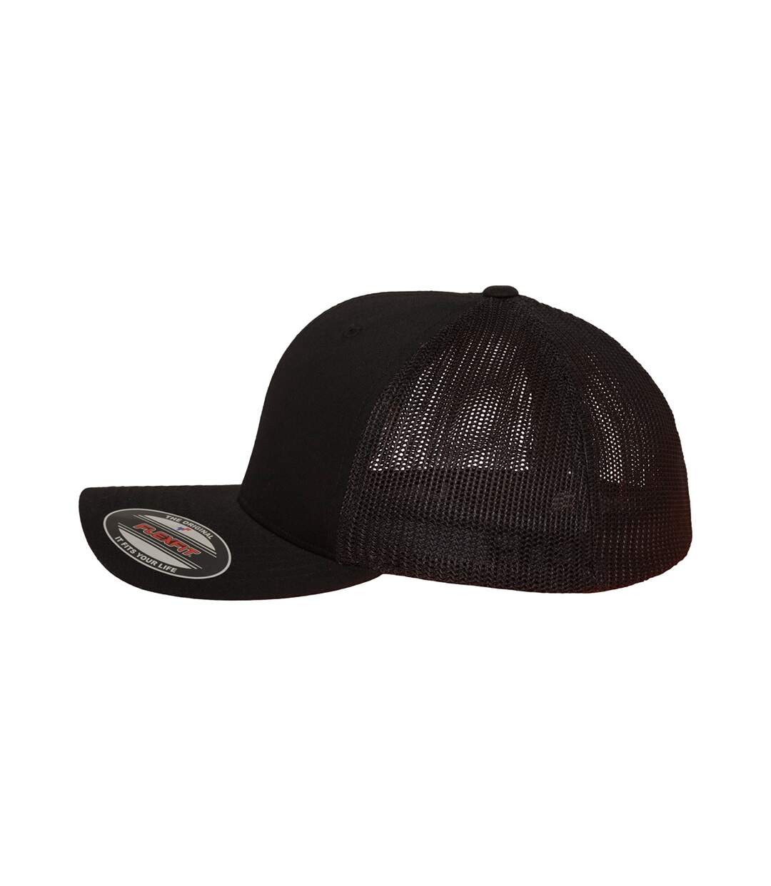 Casquette Trucker Noir Flexfit-4