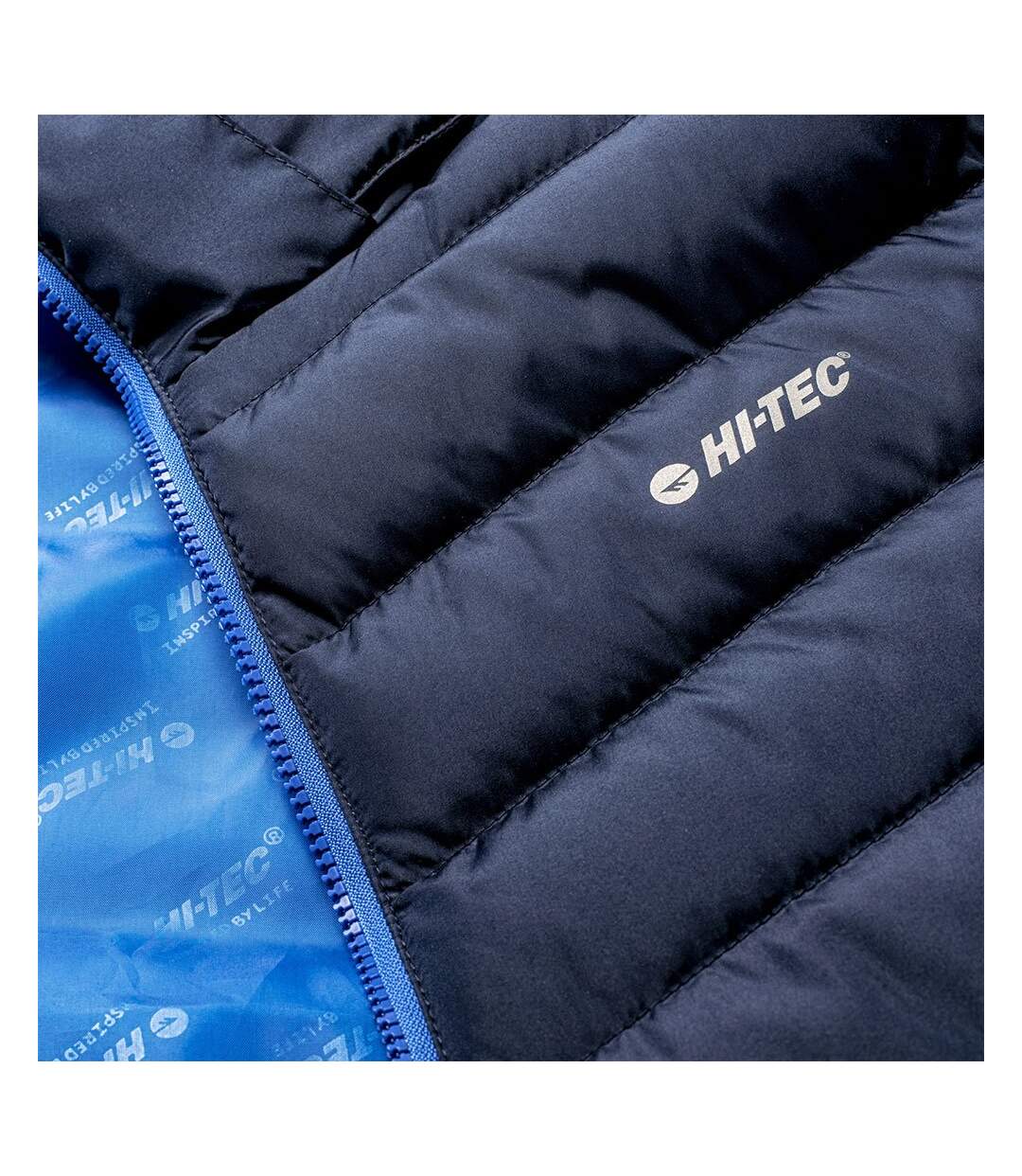 Doudoune Matelassée Michos Homme Bleu Marine Lapis Lazuli Hi-Tec-4