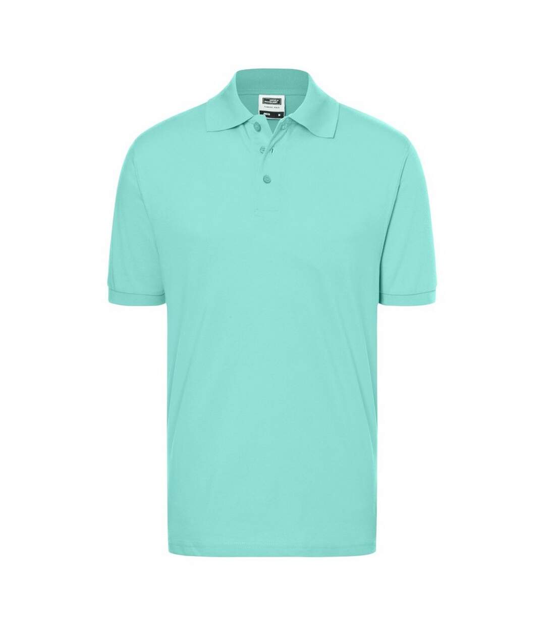 Polo Classic Homme Menthe James And Nicholson-1