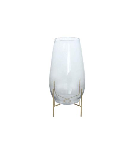 Paris Prix - Vase Soufflé à La Bouche crea 47cm Transparent