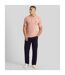 Polo Uni Homme Rose Pâle Lyle & Scott-2