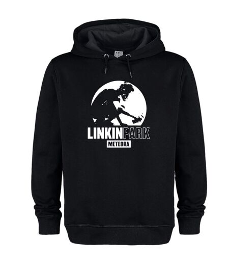 Sweat À Capuche Meteora Moon Adulte Noir Amplified