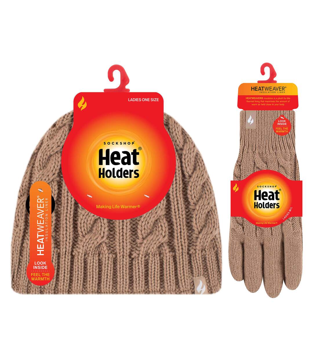 Heat Holders - Ensemble Chapeau Et Gants Pour Femme Pour L'hiver-2