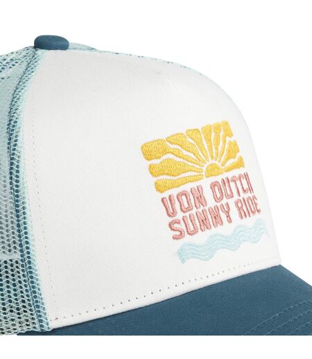 Casquette trucker avec filet en sergé de coton et broderie Surf Sun Vondutch