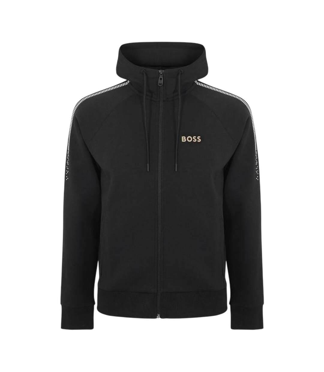 Veste À Capuche Homme Noir Boss-1