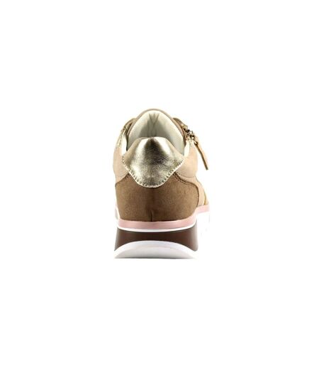 Baskets haller femme beige Lunar