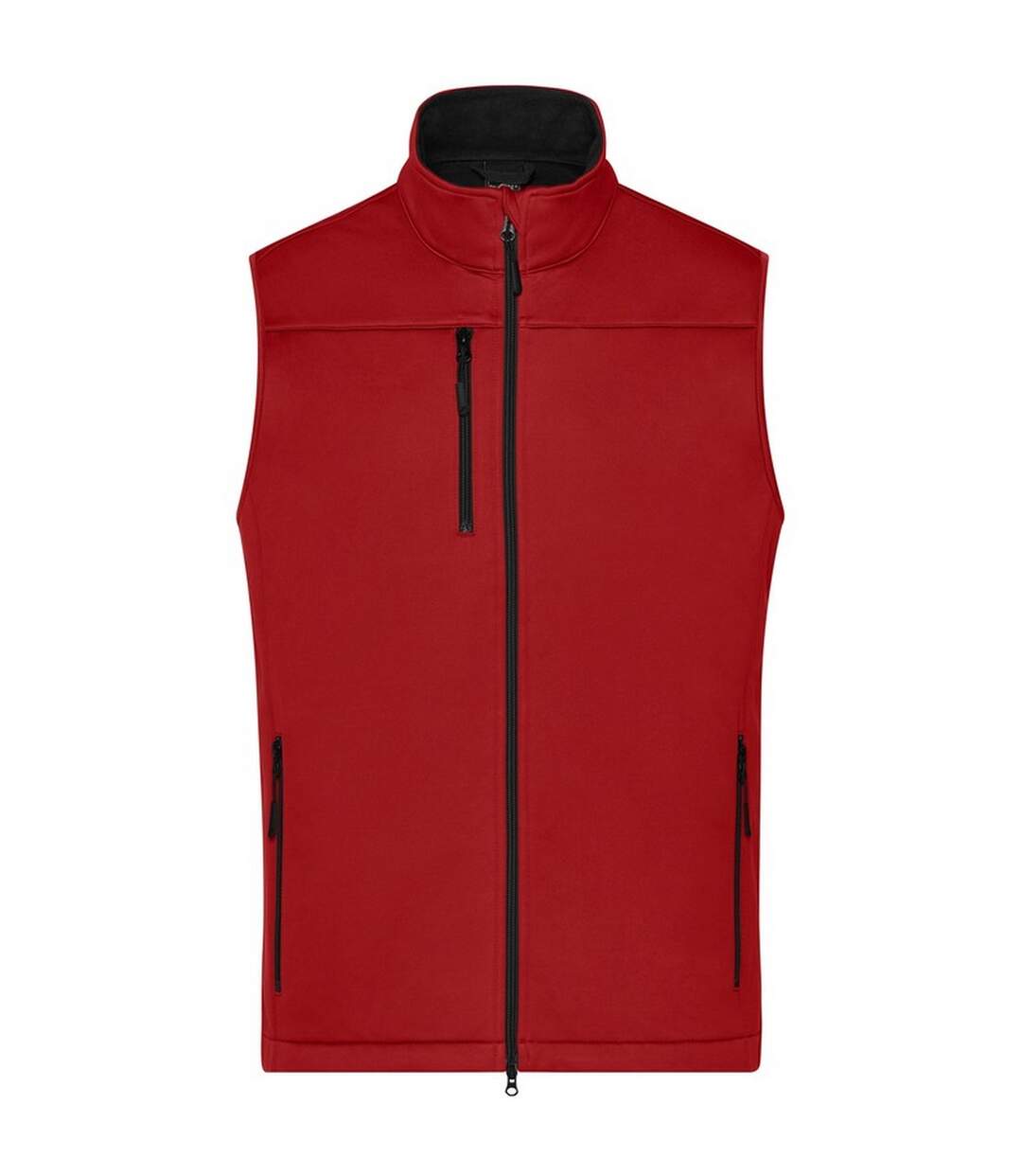 Veste Sans Manches Homme Rouge James And Nicholson-1