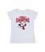 Disney T-shirt en coton Minnie Mouse World Champions - Femmes/Dames (Blanc) - UTBI33489-1