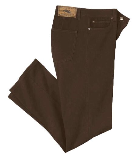 Pantalon Regular Twill Stretch Confort 