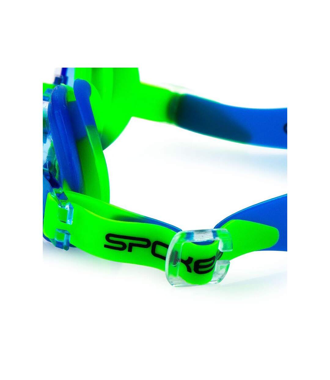 Childrens/kids Jellyfish Swimming Goggles Blue Green Spokey-2