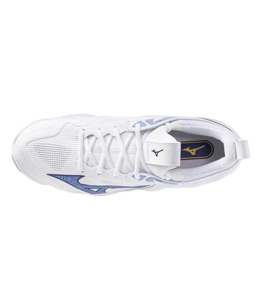Chaussures Volley-ball Wave Momentum Homme Blanc Mizuno-4