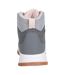 Womens/ladies Lynton Waterproof Boots Light Grey Mountain Warehouse-2