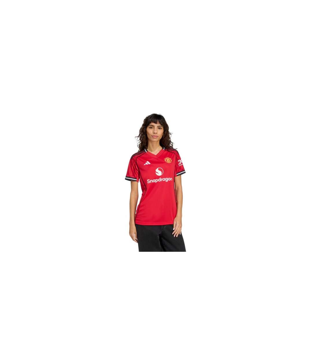 Maillot Domicile Motif/style Manchester United Fc 2025/2026 Femme Rouge Adidas-1