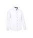 Mens coconut textured long-sleeved shirt white Mountain Warehouse-4