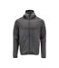 Mens Customised Hooded Fleece Jacket Stone Grey Mascot-1